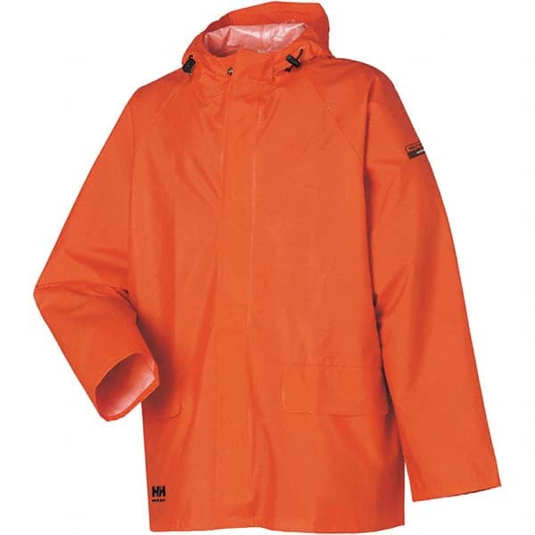 Rain Jacket: Size X-Large, Orange, Polyester MPN:70129_290-XL