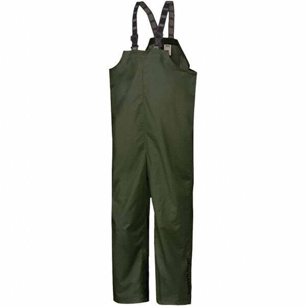 Bib Overalls: Size 3XL, Green, Polyester & PVC MPN:70529_480-3XL