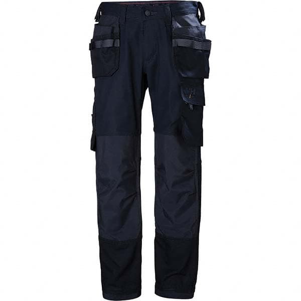 Work Pants: General Purpose, Cotton & Polyester, Navy, 36