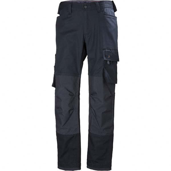 Work Pants: General Purpose, Cotton & Polyester, Navy, 30