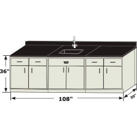 HEMCO® Atlantis Sink Base Cabinet Grouping 108