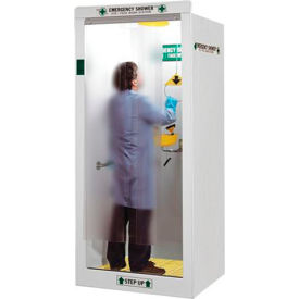 HEMCO® Emergency/Shower Decontamination Booth with Finished Side Panels 40