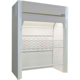 HEMCO® SE FM Floor Mounted Walk-In Fume Hood with Vapor Proof Light 72