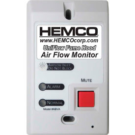 HEMCO® UniFlow Fume Hood Analog Air Flow Monitor 115V/60Hz 51403*****##*