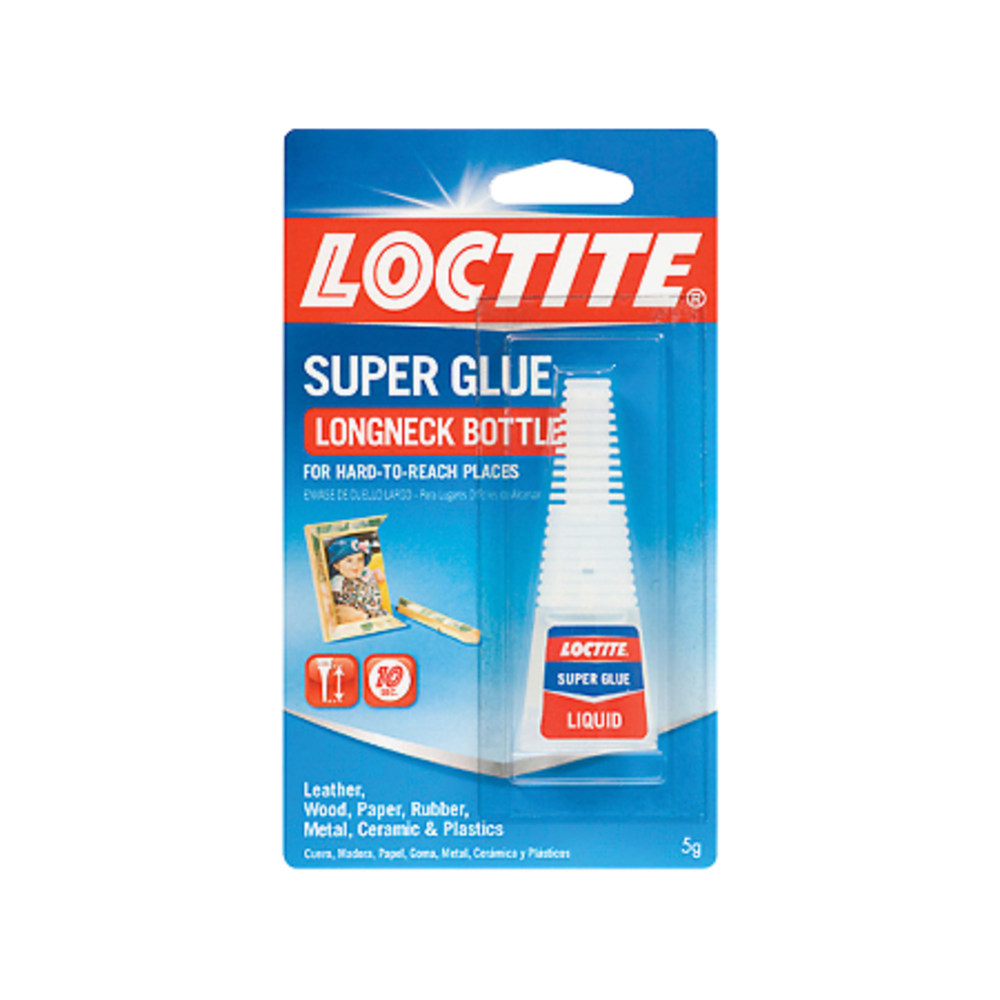 Loctite Long Neck Liquid Super Glue, 0.18 Oz, Clear MPN:230992