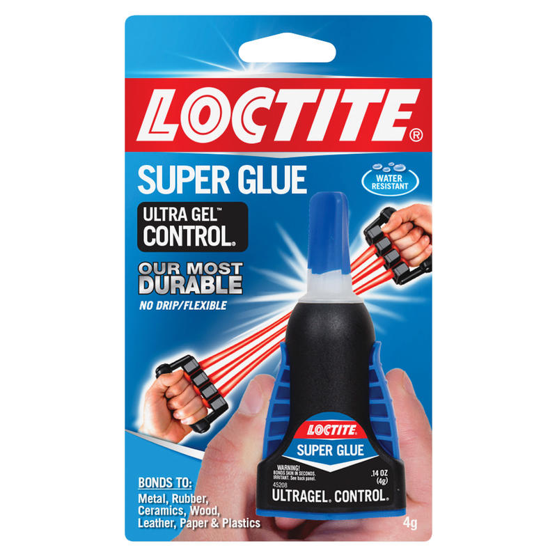 Loctite Ultra Gel Control Super Glue, 0.14 Oz, Clear (Min Order Qty 15) MPN:1363589