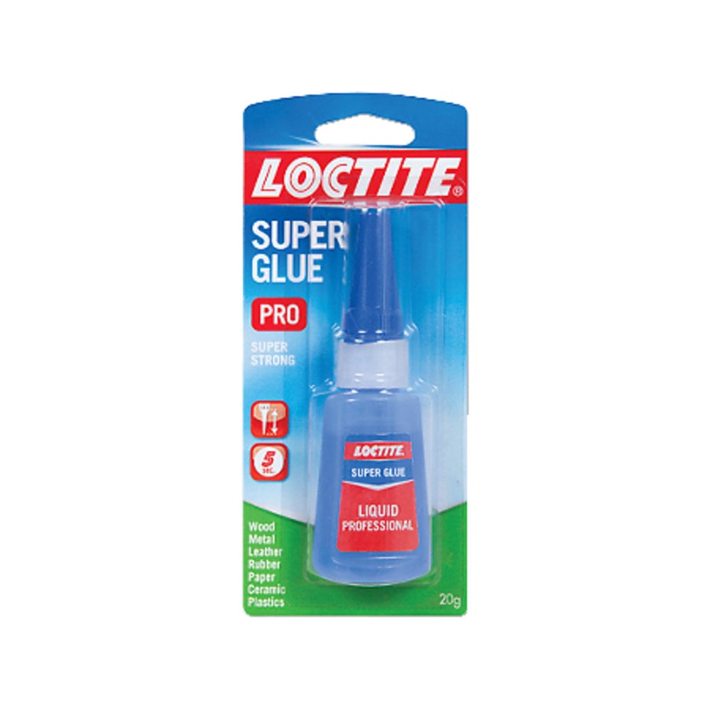 Loctite Professional Fast Set Super Glue, 0.71 Oz, Clear (Min Order Qty 7) MPN:1405419
