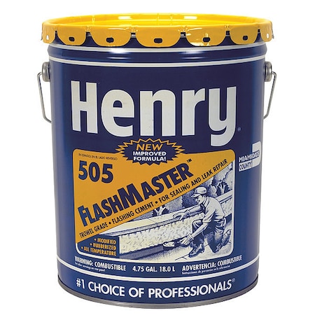 Flashmaster 5 gal. Black Flashing Cement MPN:HE505571