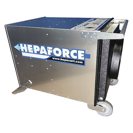Air Scrubber, 1000 cfm, Silver, 120V AC MPN:HFAIR1100