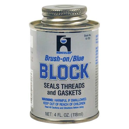 All Purpose, High Performance Pipe Thread Sealant, 4 oz, Blue MPN:15703