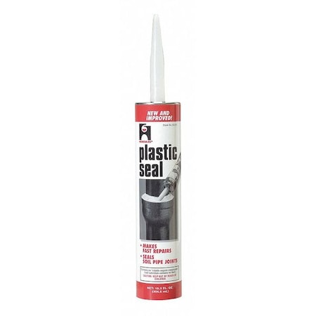 Polyurethane Sealant, 10 oz, Cartridge, Gray, Polyurethane Base, Plastic Seal MPN:25215