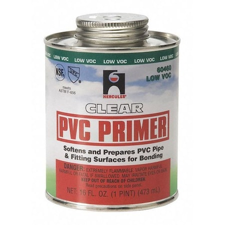 Dauber, PVC, Primer, Clear, Jumbo, 32 oz. MPN:60465