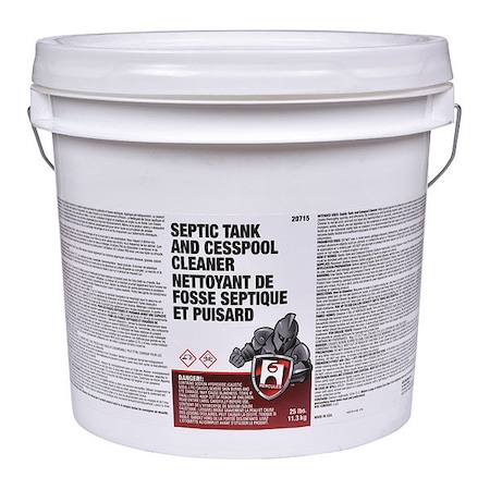 Cesspool Cleaner/Degreaser, 25 lb. Pail, Liquid MPN:20715