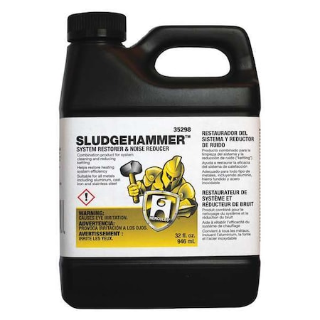 Corrosion Inhibitor, Clear, 32 oz, Bottle MPN:35298