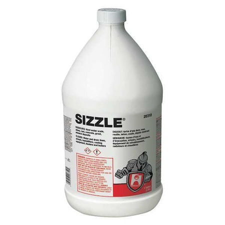 Sizzle, Drain and Waste System Cleaner, Ready To Use, Liquid, 1 gal MPN:20310