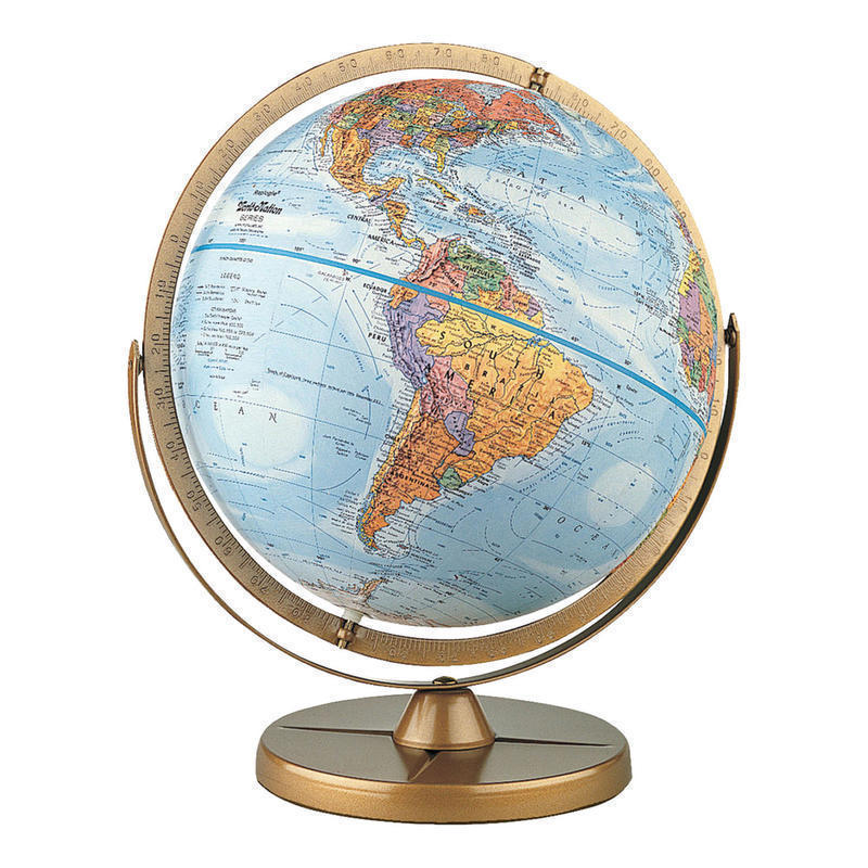 Replogle Pioneer Globe, 17in x 12in MPN:RE-30801