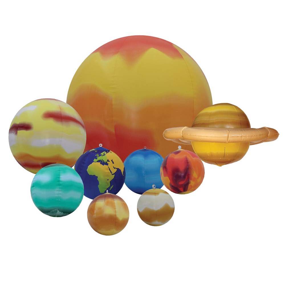 Replogle Inflatable Solar System Set, Multicolor, Set Of 10 Pieces MPN:RE-17801