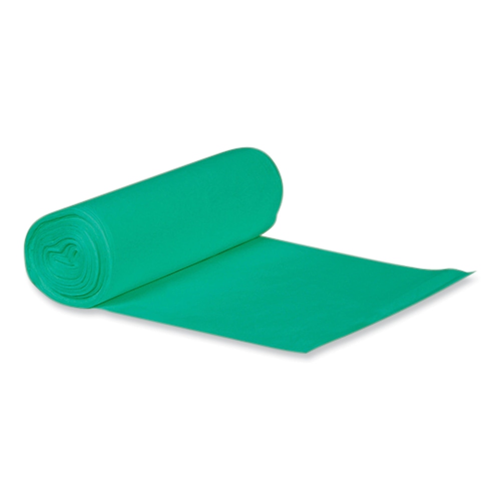 Heritage Eco Blend Max Can Liners, 60 gal Capacity, 38inx 58in Depth, 0.80 mil (20 Micron) Thickness, 100 Count - L7658TEER1 MPN:L7658TE ER1