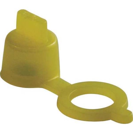 Grease Fitting Cap Dome, Yellow MPN:H88006