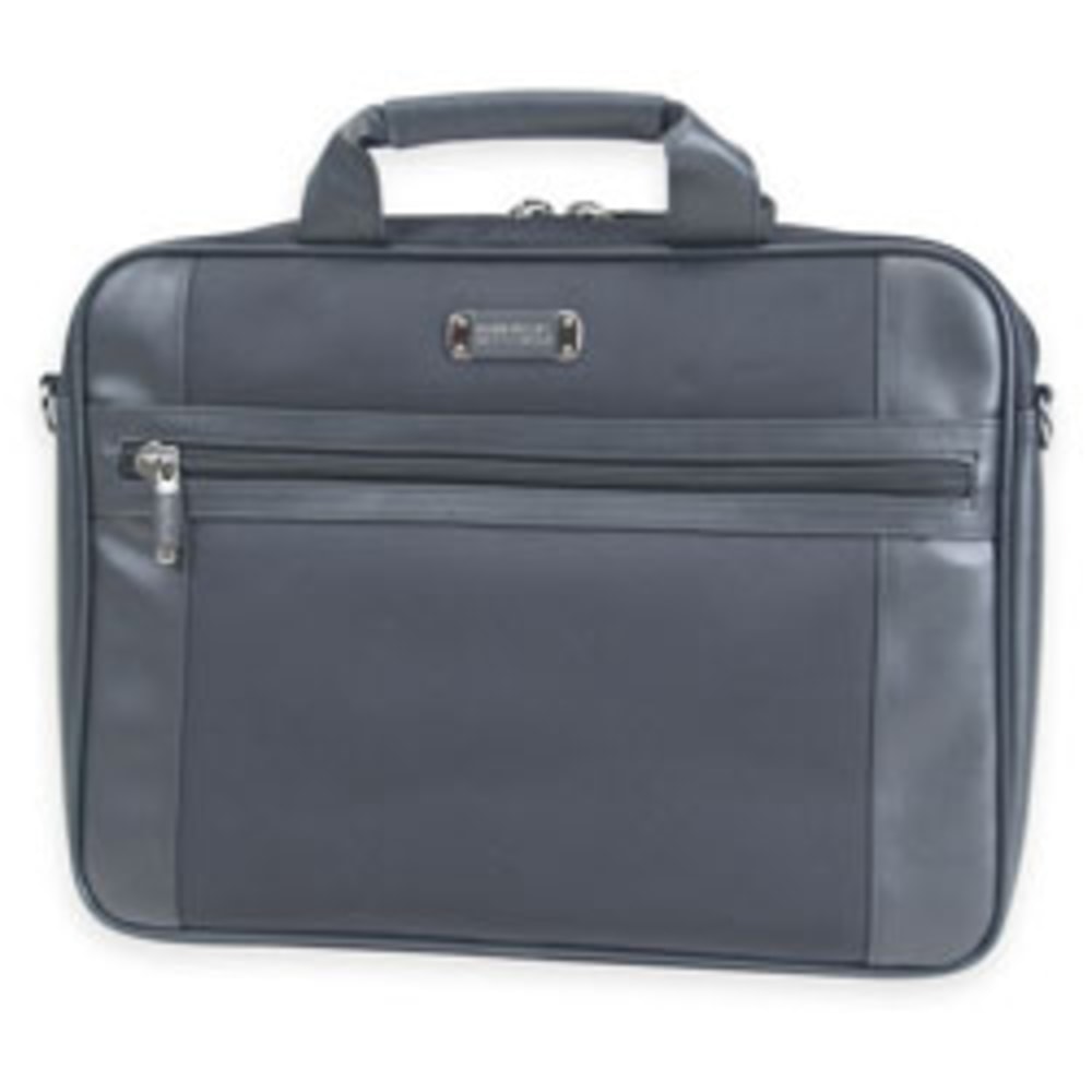Kenneth Cole Reaction Laptop Case, 12inH x 16inW x 2inD, Black (Min Order Qty 2) MPN:536395