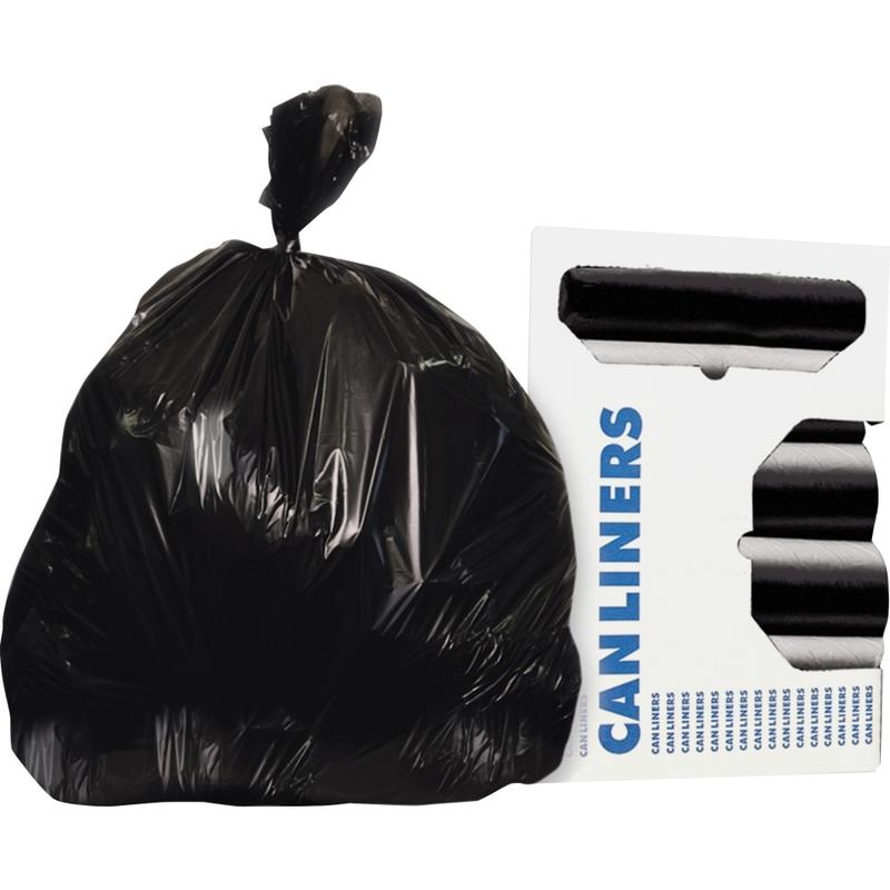 Heritage Accufit RePrime Can Liners, 55 gal Capacity, 40inx 53inx1.30 mil (33 Micron) Thickness, Low Density, 150 Count - H8053PKRC1CT MPN:H8053PKRC1CT