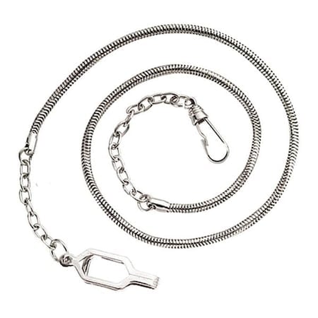 Whistle Chain, Metal, Nickel MPN:4014N