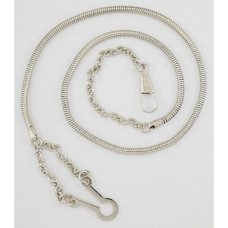 Whistle Chain, Metal, Nickel MPN:4020N