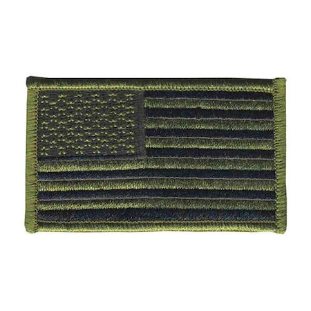 Embroidered Patch, U.S. Flag, Subdued MPN:0040