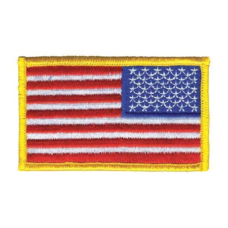 Embroidered Patch, U.S. Flag, Full MPN:0041