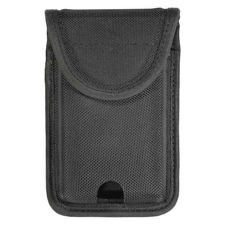 Phone/Radio Pouch, Nylon, Black, XL, Hook-and-Loop MPN:1045E
