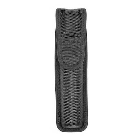 Flashlight Pouch, Nylon, Black, XL, Snap MPN:1068