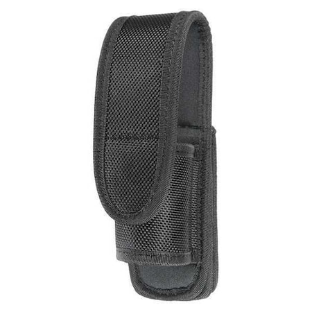 Flashlight Pouch, Nylon, Black, L, Snap MPN:1071C
