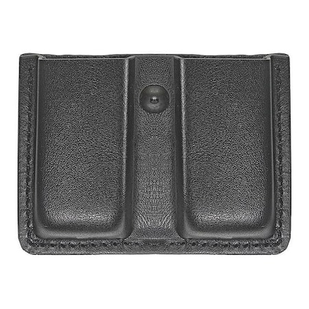 Magazine Pouch, Synthetic Leather, Black, L, Open MPN:1438P