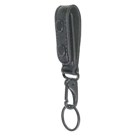 Key Holder, Leather, Black, Universal, Snap MPN:1487PB