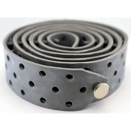 Tool Belt, Shirt Stay, Gray, Rubber MPN:9074B