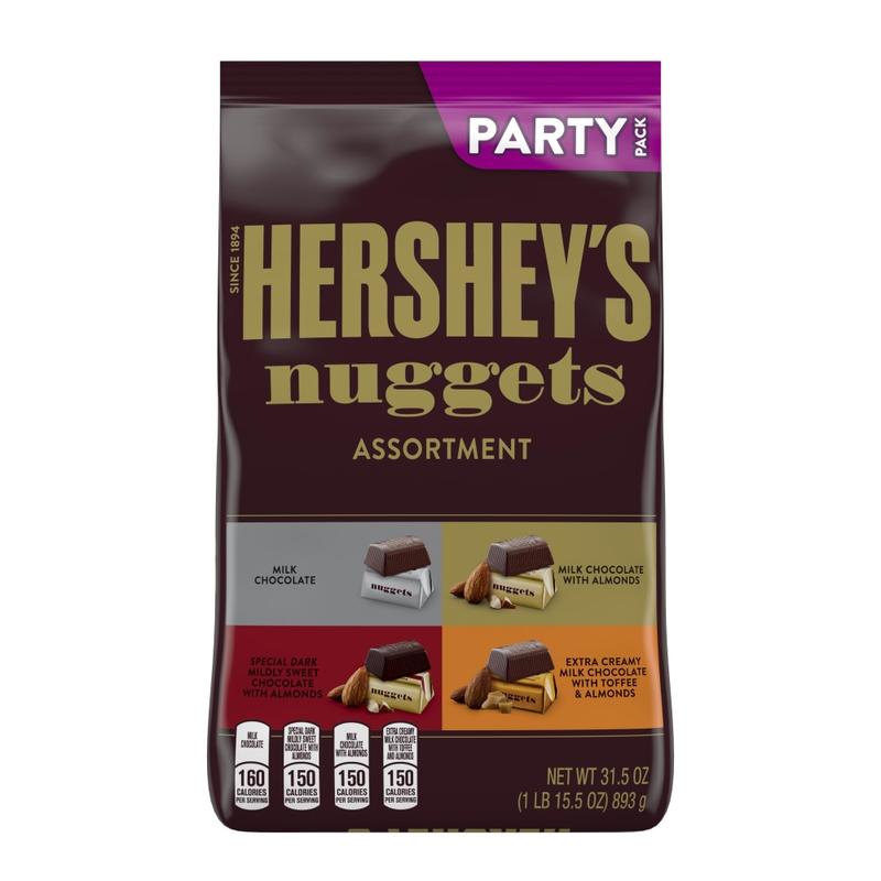 Hersheys Nuggets, 31.5 Oz Bag MPN:122081