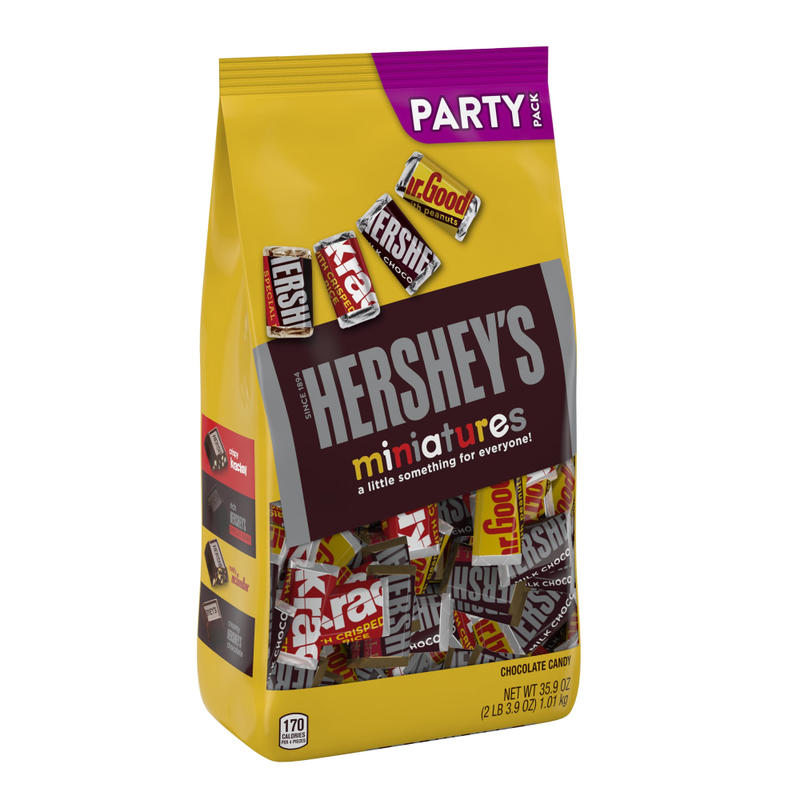 Hersheys Miniatures Chocolate Candy Assortment, 35.9 Oz MPN:21458