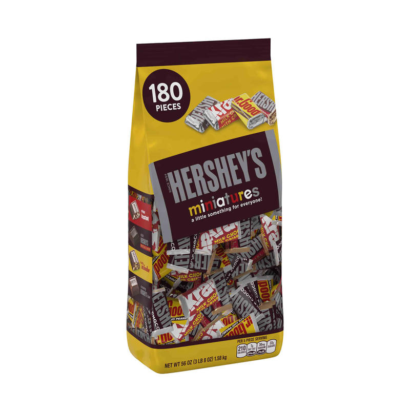 Hersheys Miniatures Assortment, 56 Oz Bag MPN:24370