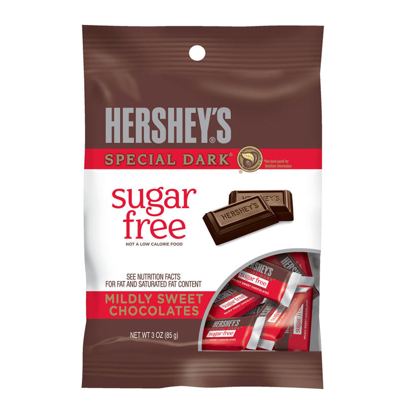 HERSHEYs Special Dark Zero Sugar 3oz Peg Bag, 12 Count MPN:27021