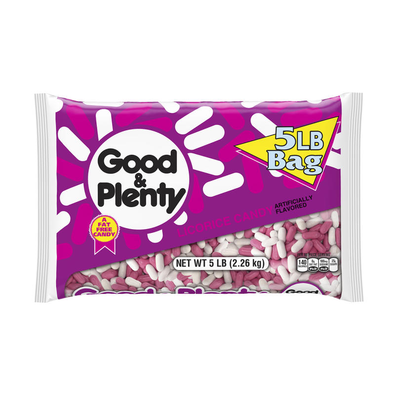 Good & Plenty Licorice, 5-Lb Bag MPN:246-00004