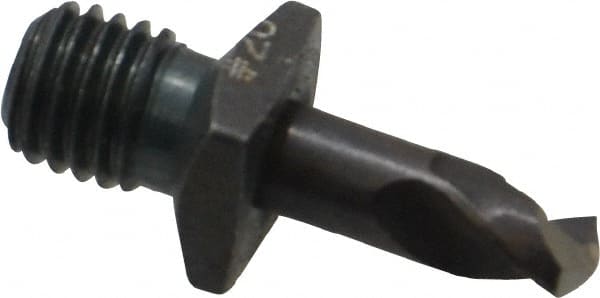 Threaded Shank Drill Bit: #20, 135°Point, 1/4-28 Shank, Cobalt MPN:953CO20ST-209