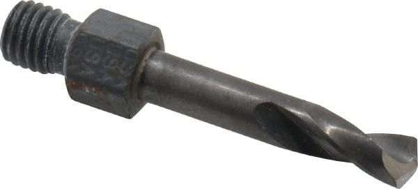 Threaded Shank Drill Bit: #11, 135°Point, 1/4-28 Shank, High Speed Steel MPN:953HS11SS-209