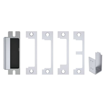 Electric Door Strike, Stainless Steel, Satin Stainless, For Use With: Mortise/Cylindrical Locksets MPN:1600-CDB-630