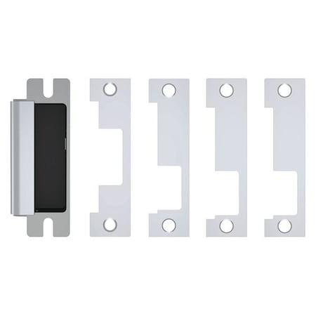 Electric Door Strike, Stainless Steel, Satin Stainless, For Use With: Mortise/Cylindrical Locksets MPN:1600-CLB-630
