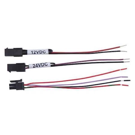 Plug In Pigtail, 12 to 24VDC, For HES Electric Strikes MPN:2007M