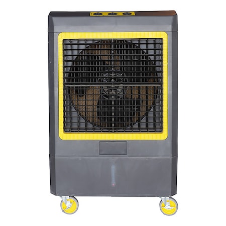 Portable Evaporative Cooler, 5, 300 cfm, 1, 600 sq ft, 15 gal, 1/3 hp, Direct MPN:M250