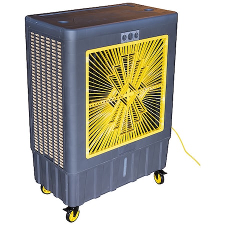 Portable Evaporative Cooler, 11, 000 cfm, 3, 000 sq ft, 32.8 gal MPN:M350