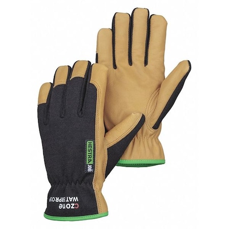 Cold Protection Gloves, Goatskin Leather Palm, CZone Membrane Lining, Black/Tan, XL MPN:73060-10
