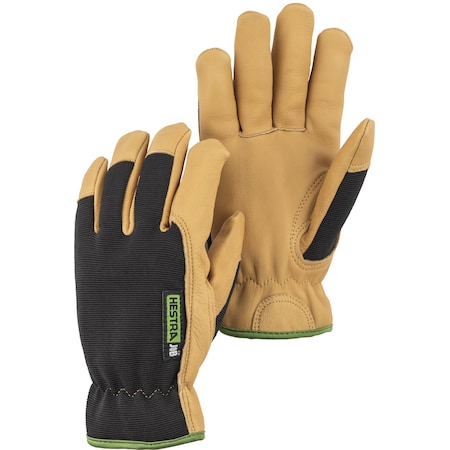 Light Weight, Cold Weather Insulated, PR, Goatskin Palm, Brushed Polyester Lining, Tan, 10 MPN:KOBOLT WINTER