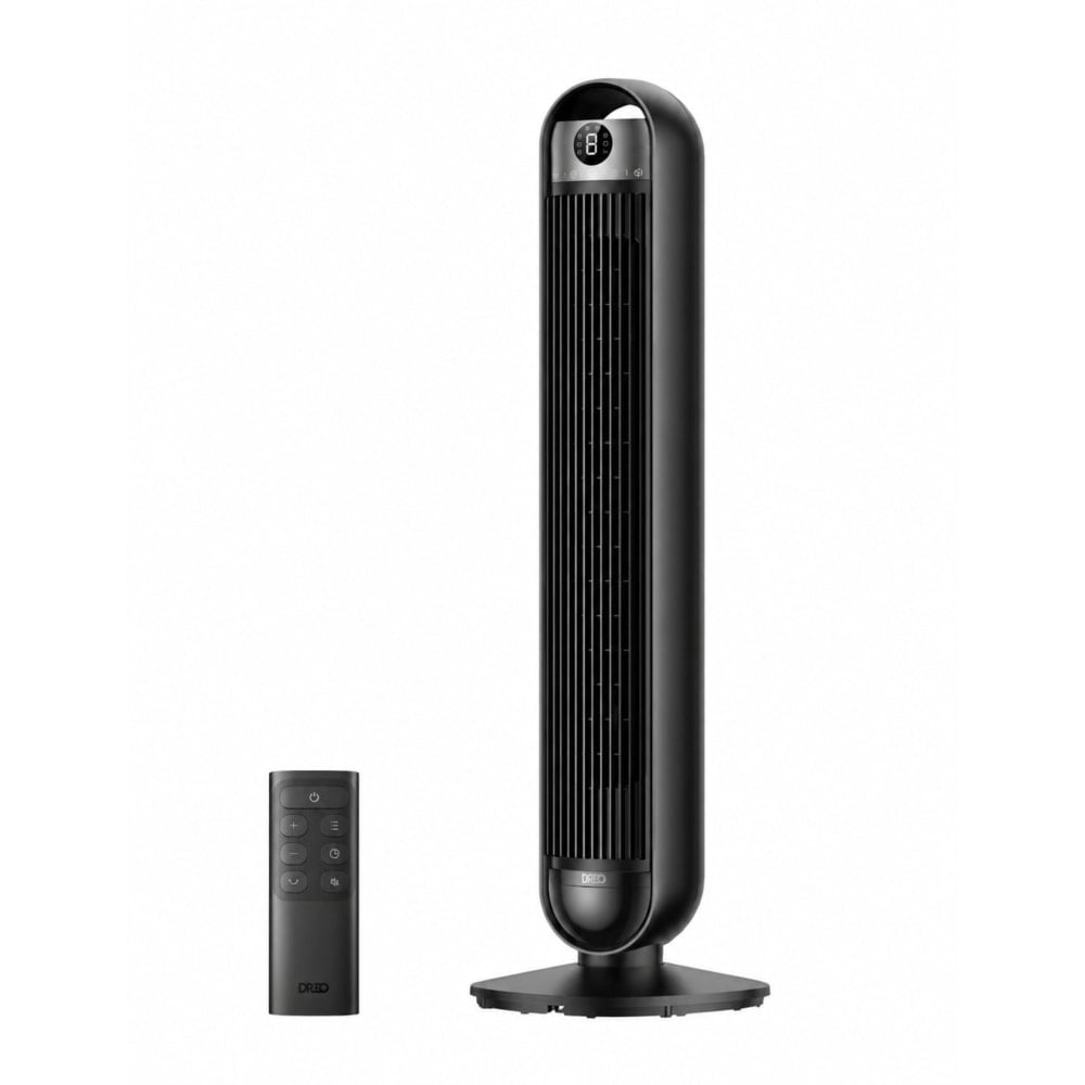 Dreo 36in Slim 6-Speed Tower Fan, Black, Total Qty 1 MPN:DRHTF020
